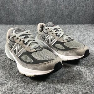 New Balance 990v6 Womens 10.5 Gray Suede Running Sneakers W990GL6 USA